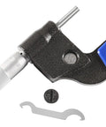 Seven Key Pro Grade Electronic Digital Micrometer Waterproof with large display, range 50 to 75 mm, resolution 0.001 mm, side view
