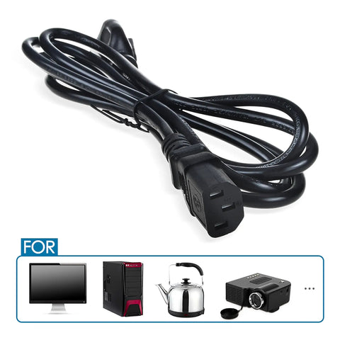 Six Foot AC Power Cord For Korg Pro Arranger Triton Music Workstation Sampler 61 Key Heavy Duty Cable 6Ft