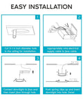 Ultra Thin 3 Inch LED Recessed Light With Junction Box installation guide with step-by-step instructions and diagrams.
