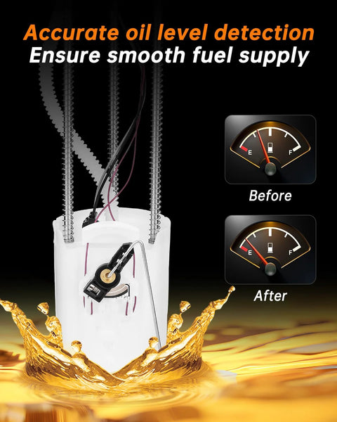 Electric Fuel Pump Module Assembly For Chevy Silverado And GMC Sierra 1999 2004 1500 2500 3500 HD V8 V6 Engines