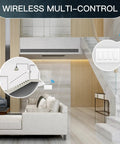 Wireless multi-control of Second Generation WiFi Smart Light Switch, White 4 Gang, 2.4GHz WiFi, Neutral Wire Required