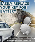 Volkswagen Key Fob Battery Replacement Kit CR2032 Battery 2 Pack Easy DIY Swap For Jetta Tiguan Atlas Passat Golf Beetle