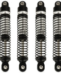 65mm Aluminum Shocks Absorbers Beefed-Up Set For 1/18 RC Crawler TRX4M TRX-4M Bronco Defender K10 Upgrades, Threaded Dampers