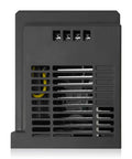 Back view of Beefy Variable Frequency Drive For Spindle And CNC Machines 220V 3HP 10A Inverter Controller with vented design