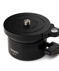 Smooth Camera Leveling Base For Universal Tripods And Video Heads Featuring Easy Turn Dial and Secure Lock Knob for precise camera alignment.