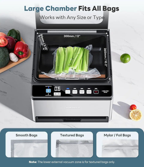 Heavy Duty Chamber Vacuum Sealer With Badass Liquid Sealing And Totally Game Changing Build For Sous Vide And Commercial Kitchen Packing Delivering Killer Storage Results Daily