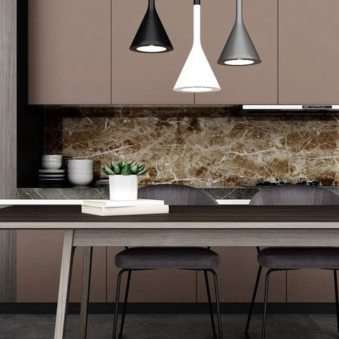 36 Inch By 197 Inch Waterproof Marble Contact Paper Peel And Stick Self Adhesive Vinyl Wrap For Countertops in kitchen setting