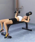 All In One Adjustable Strength Training Bench With Dumbbell Rack For Home Gym used for chest presses