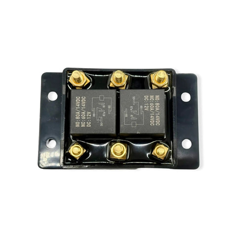 12V Weather Resistant Ready To Roll Reverse Polarity Switch Kit with Labeled Solenoid and Switch, electrical component