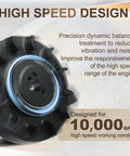 Heavy Duty 6061 T6 Billet Aluminum Flywheel For Predator 212cc Hemi Engines features a high speed design for 10,000 RPM performance.