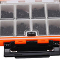 RC Screw Kit 537 Pieces Stainless Steel With Double Sided Storage Box Universal Spare Parts All In One For One Eighth One Tenth One Twelfth One Sixteenth RC Cars And Trucks Durable Rustproof Hardware Set For Quick Repairs, orange organizer case
