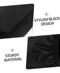Stylish black design of Oilproof Long Arm Sleeves For Men And Women With Heavy Duty Gunk Shielding for various projects.