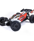 GROM 4x4 Smart Small Scale RC Buggy RTR in red and white, high traction, all terrain electric RC car for beginners and pros