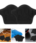 Premium Heel Grips Insert Kit Locks Your Shoes In Place Zero Wiggle Room Foam Heel Pads for Loafers and Sneakers, Black Foam Inserts.