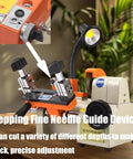 Beefy Automatic Key Cutting Machine With Punchy Led Spotlight For Cars, featuring adjustable depth for precise cuts.