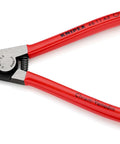 Knipex External Straight Retaining Ring Pliers 8.25 Inch For Installing And Removing Circlips On Shafts Heavy Duty Forged Chrome Vanadium With Non Slip Straight Tips