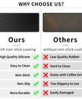 Comparison of Espresso Tamper Mat Non Slip Food Grade Silicone Pad For Tamping Station Barista Accessory 5 Inch By 12 Inch