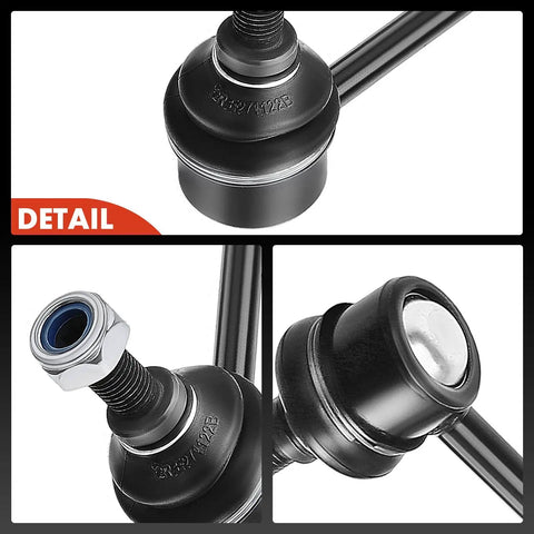 Detailed view of Set Of Four Front And Rear Sway Bar Links Kit For Honda Element 2003 2011 Beefed Up Stabilizer End Links