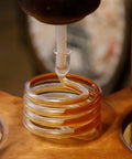 Close-up of the pouring mechanism of the Huge 3 Liter Cold Brew Coffee Maker Serves 25 Cups Of Smooth Iced Tea And Bold Drip Coffee With Zero Hassle Setup.