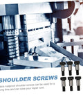 Rustproof Carbon Steel Shoulder Screws For Machinery And Repair Heavy Duty Shoulder Bolts shown with industrial machine
