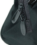 Close-up of zippers on 12 Inch Contractor Multi Purpose Water Resistant Tool Bag With Pro Grade Bartec Stitching Reinforced Construction