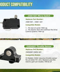 Essential Golf Cart Throttle Repair Kit Made For TXT Drivers Starting In 1994 equipped with 25854G01 sensor and 25861G01 switch.