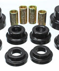 Zero Slop Hyper Flex Sub Frame Bushings Replacement For Chevy Camaro with polyurethane bushings and metal sleeves.