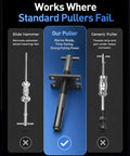 Gimbal Bearing Puller And Installer DIY Kit for Alpha Alpha One MR Bravo OMC Cobra and Volvo sterndrive systems alignment bar.