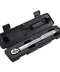 Beast Mode 1/4 Inch Drive Click Torque Wrench 35 200 In Lb Range Heavy Duty Cr V Steel Build in protective case.