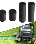Deck Wheel Roller Caster Kit With Two 67240 And Two 30240-0 Rollers For Lawn Mowers on green grass with tractor image