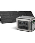 R2500 V2 Solar Generator Kit With 200W Panel For Home Backup, Camping, RV And Off Grid Power, 1920Wh LiFePO4 Battery