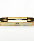 39.10 Sliding Patio Door Tandem Roller Replacement For Wood Aluminum And Vinyl Doors Ideal For Weathershield Andersen Milgard Marvin Jeld Wen And More Includes One Genuine 39.10 Roller Model 31761A, side view of roller assembly