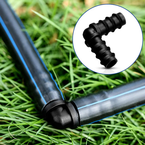 All In One 32 Piece Drip Irrigation Fittings Kit For Three Quarter Inch Tubing With Tees Elbows Couplings And End Cap Plugs