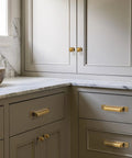 Kitchen cabinet with Antique Brass Cabinet Drawer Pulls 10 Pack Zinc Alloy Cup Pulls For Kitchen Cabinets And Dressers Center To Center Three And Three Quarters Inches Overall Length Five Point Twenty Five Inches Width Seven Eighth Inch Easy Installation