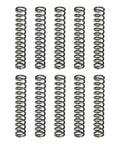 Beefed Up Heavy Duty Compression Springs Set 7mm Outer Diameter 1mm Wire 40mm Free Length Spring Steel 10 Pack