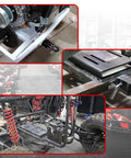 Beefed Up Universal Engine Mount Plate For Predator 420cc And 670cc Engines, Heavy Duty Weldment, Adjustable Mount installation on go-kart