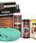 All In One Wood Furniture And Floor Restoration Kit For Scratch Repair And Polish On Light And Dark Surfaces With Microfiber Cloth Includes Four Toned Wax Fill Sticks And Scratch Removers Plus Cleaner And Polish For Concealment And Lasting Shine contents