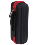 Tough As Nails Protective Travel Case For Twist 2.0 Rechargeable 4V Cordless Screwdriver Tool Organizer Bag, black with red zipper.
