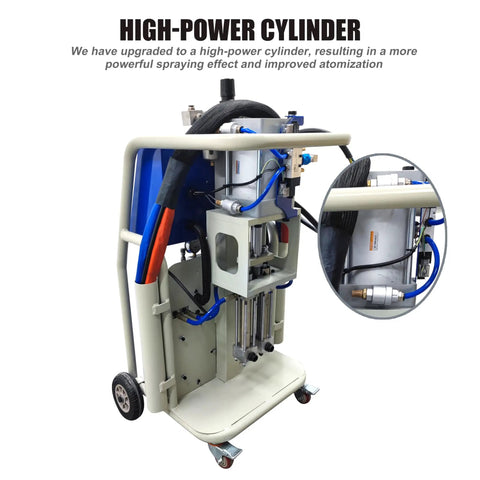 Badass High Pressure Polyurethane Foam Sprayer With Internal 13kw Heating Core And Lightweight Rig For Tough Jobsite Hustle And Smooth Insulation Coating Application At 110v