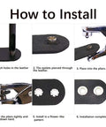 Step-by-step guide using Half Inch Grommet Tool Kit With 150 Eyelets And Hole Punch Pliers For Fabric Leather And Canvas Gold And Silver Metal Eyelets Pro Installation Set For DIY Projects And Professionals.