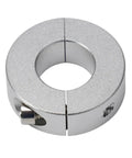 Heavy Duty Double Split Shaft Collar Adjustable 13mm To 30mm Made From Solid Aluminum Alloy With Anodized Finish For Durability And Shine Provides Enhanced Holding Power For Low Axial Loads Ensures Precise Positioning In Machinery Setup Top Dog. double split aluminum shaft collar