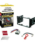 Double Din Radio Installation Dash Kit For Select 2000-2012 General Motors Vehicles No Wire Cutting Plug And Play Factory Fit