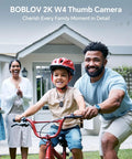 Family enjoying outdoor time, focusing on child riding bicycle, highlighting the 1440P Patrol Ready Body Camera with Audio, Built In 128GB Storage, Dual 1800mAh Batteries With Dock, Wearable Police Camera For Law Enforcement, Night Vision, File Protection, Easy Video Access, Safe Evidence Capture.