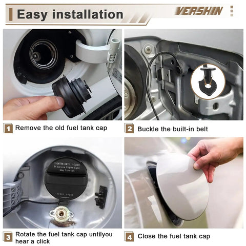 Installation steps for Nissan Gas Cap Fuel Tank Cap OE-Like Replacement With Easy Install Fits Altima 2013-2018
