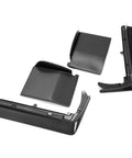 Cadillac Seville Front Bumper Filler 4 Pieces Black Plastic Fits 1980 1981 1982 1983 1984 1985 Restore Gap Repair Damaged Bumper