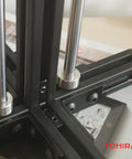 Inside Corner Brackets For 40 Series 8mm T Slot Aluminum Profiles 10 Sets Black Ball End Hex Wrench Included For No Hassle Secure CNC And Robotics Frame Builds