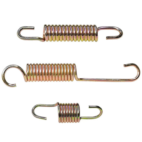 Heavy Duty Motorcycle Kickstand Spring Kit 6 Pcs Universal Return Springs for Dirt Bikes Scooters Mini Bikes 59mm 88mm 108mm