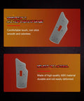 Front Left Seat Switch Bezel For 2003 To 2006 Chevy Avalanche and Silverado shown in gray with ABS material description