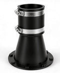 Upgraded 2.5 Inch Magnetic Dust Collection Hose Connector With Powerful Rubber Cuff Coupler for Sawdust Vacuum Systems