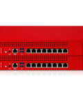 Enterprise Grade Network Firewall Appliance Delivering Badass Threat Prevention And Next Level Cloud Monitoring For Serious Business Security Ready To Install Immediately, red dual-unit design with multiple ports.